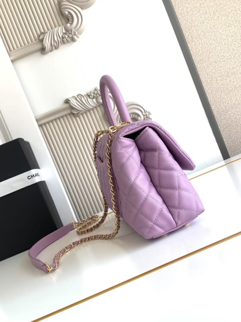 Ch**el top handle bags
